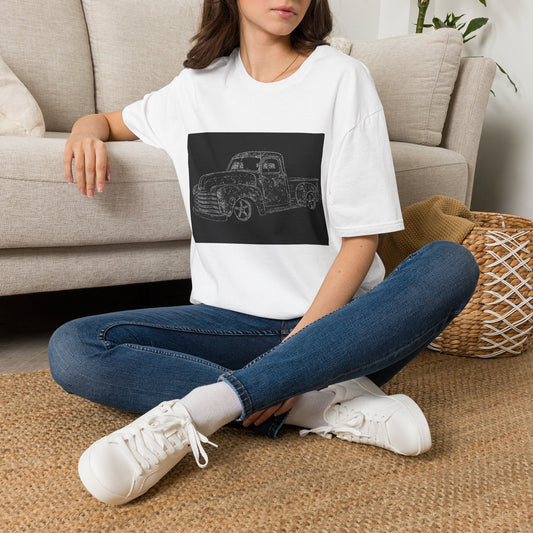 Vintage Pickup Sketch T-Shirt