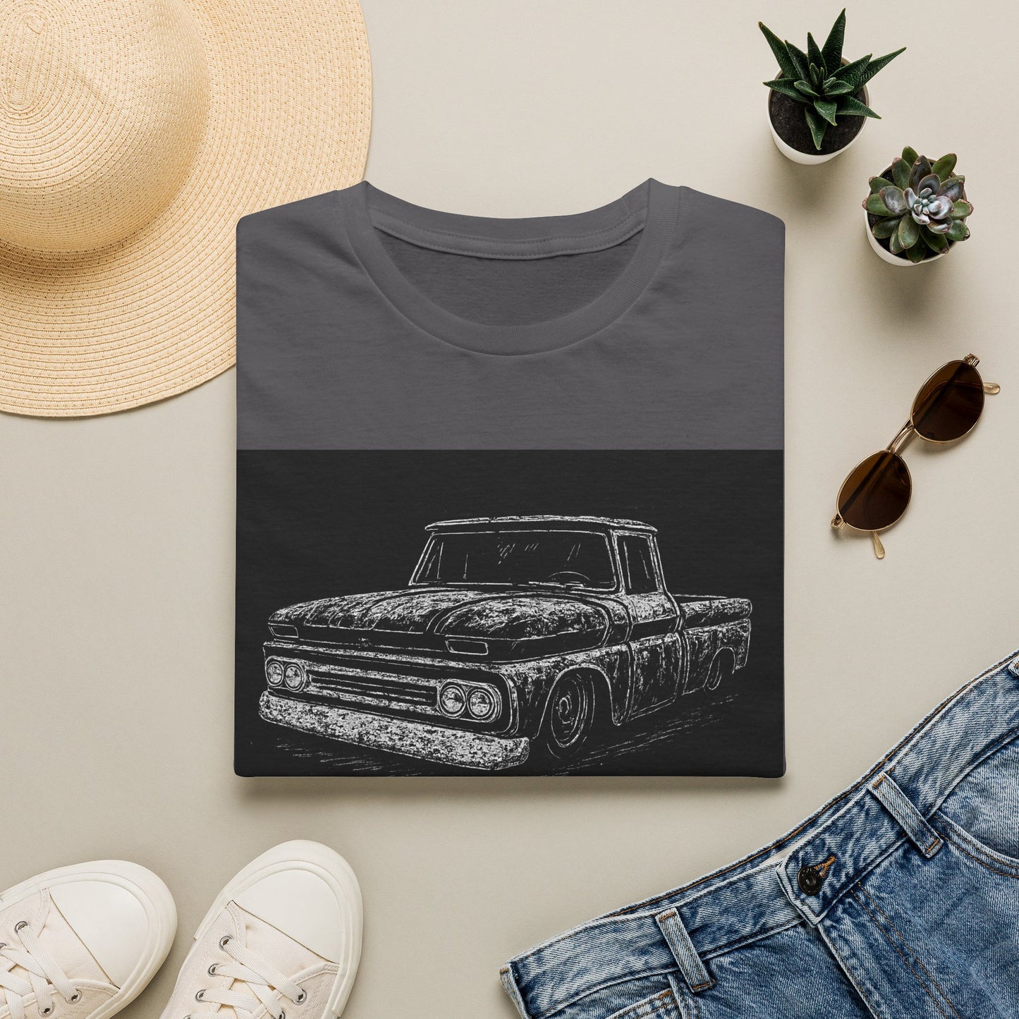 Classic Truck Illistration Tee
