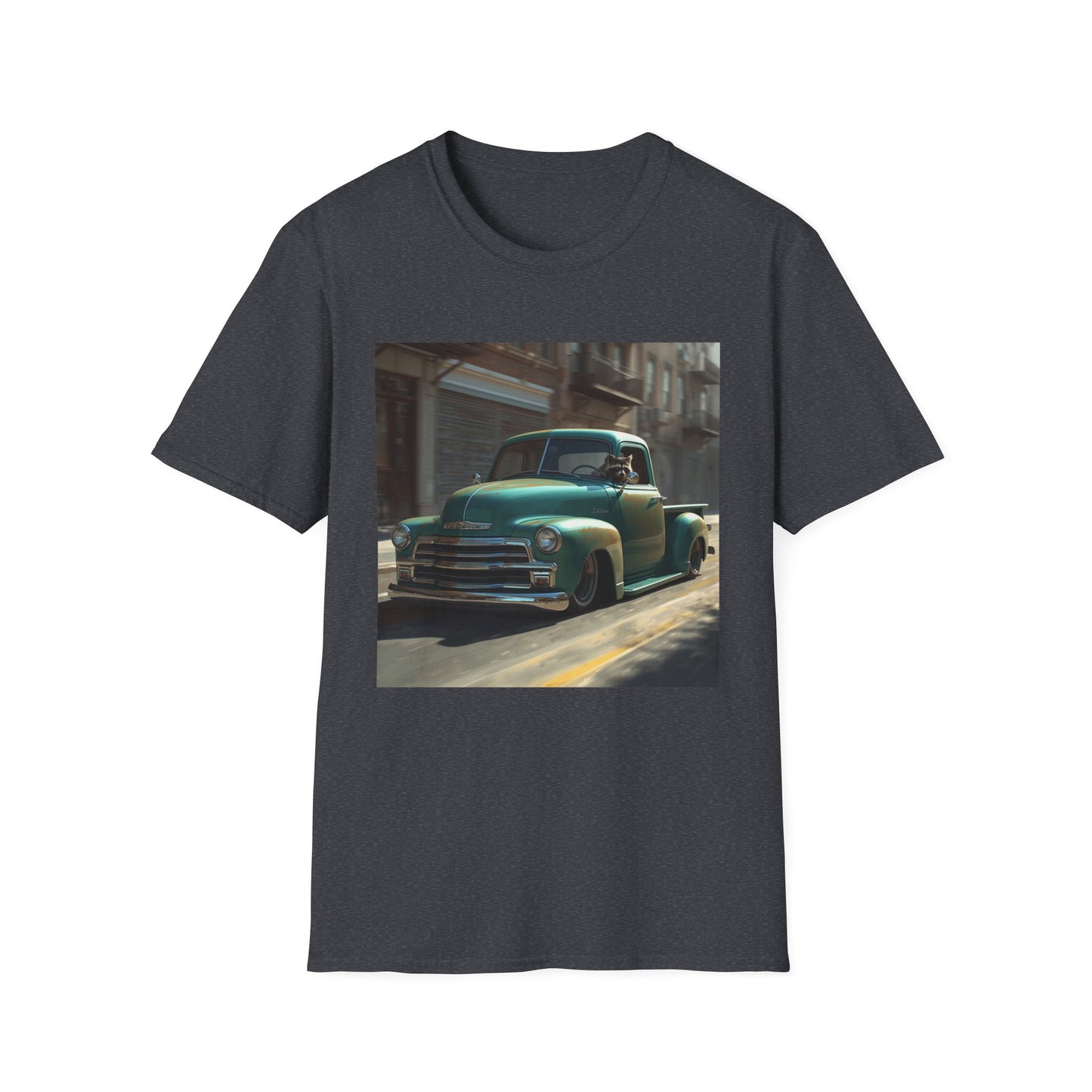 Raccoon Driving Truck T-Shirt