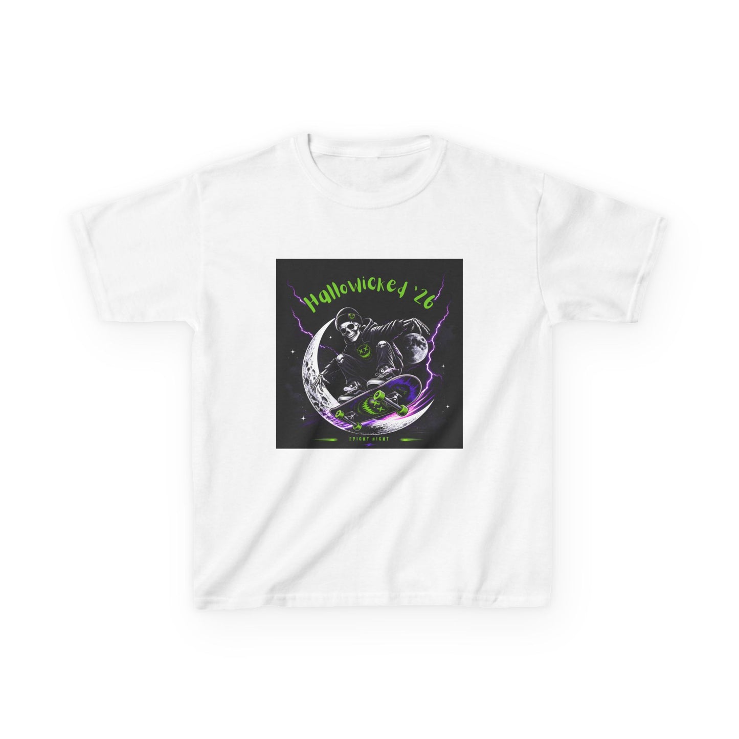 Kids Halloween Tee — 'Hallowicked'