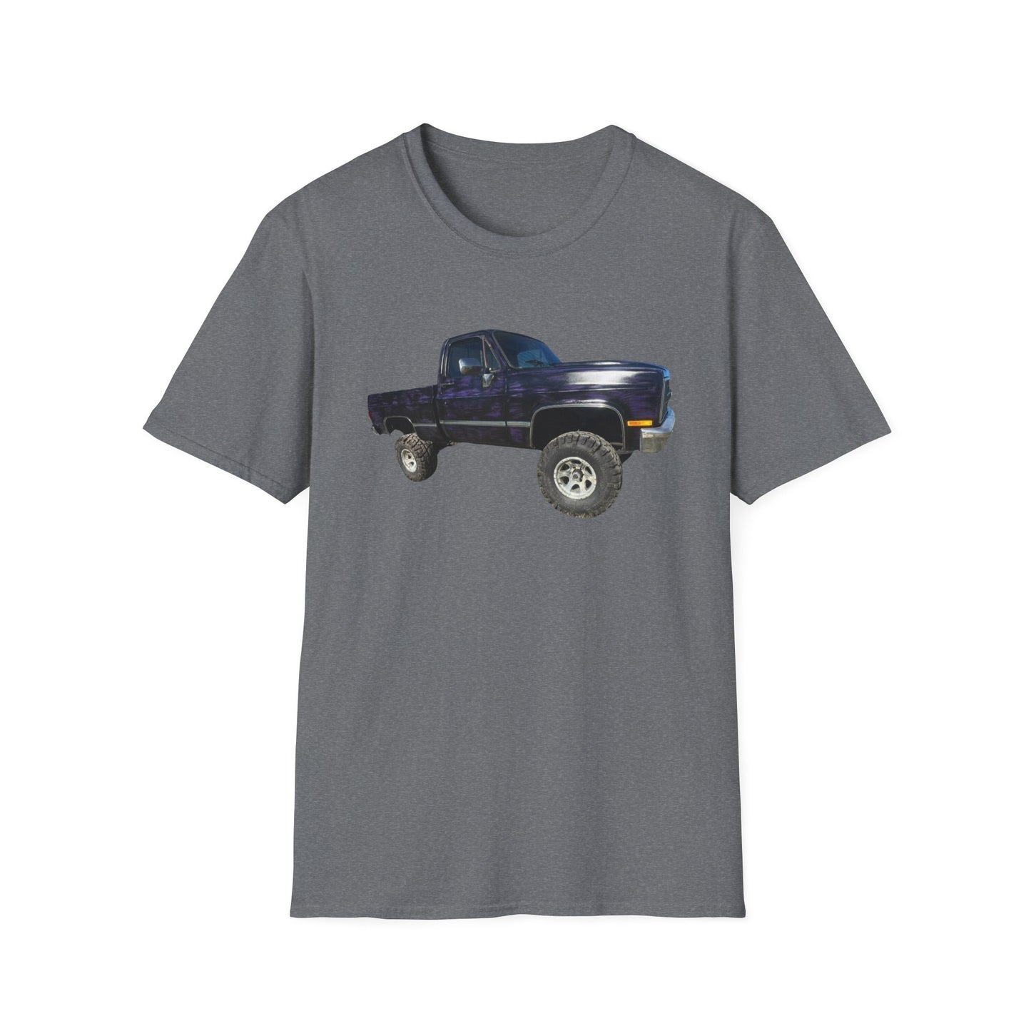 Vintage Lifted Black/Purple Truck T-Shirt