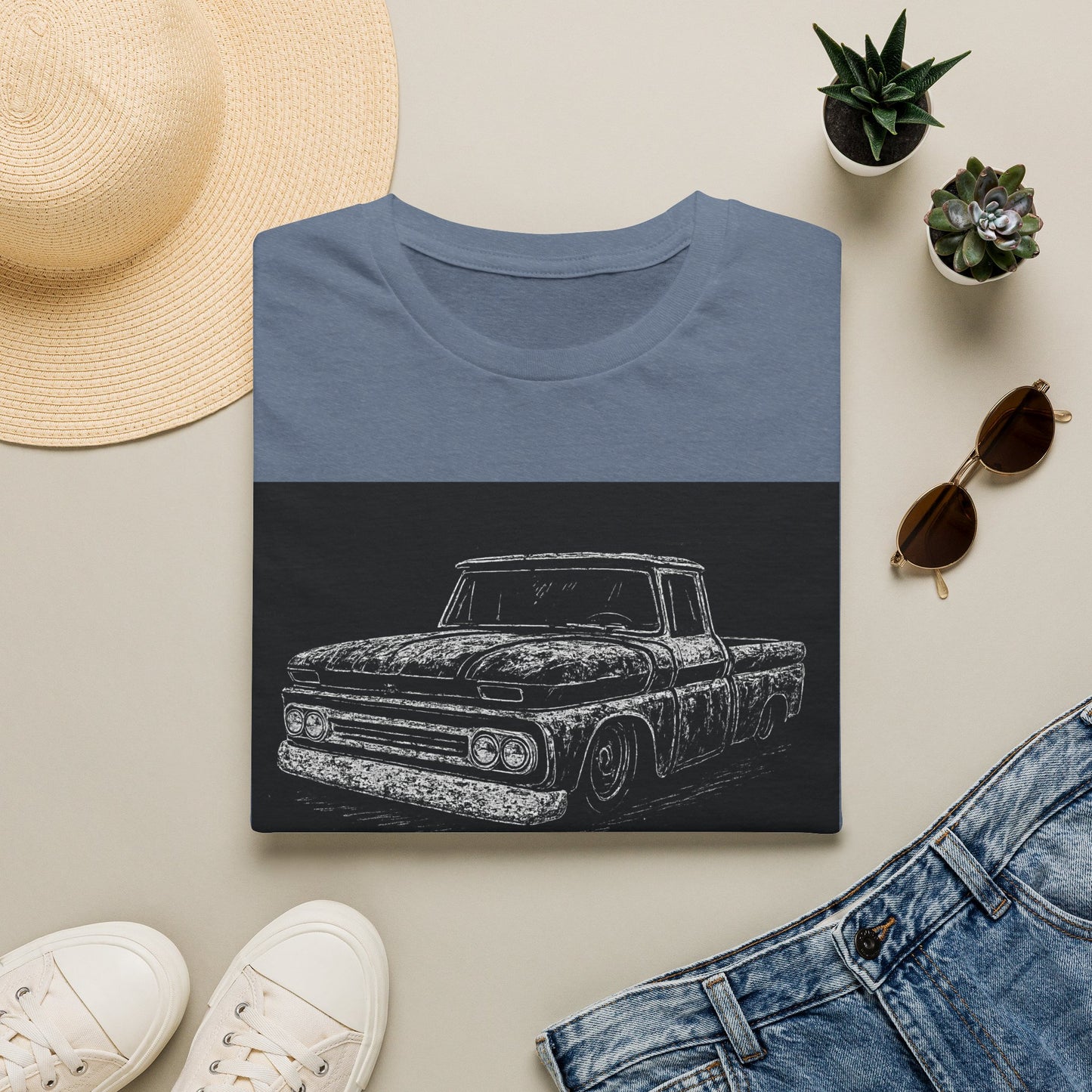 Classic Truck Illistration Tee