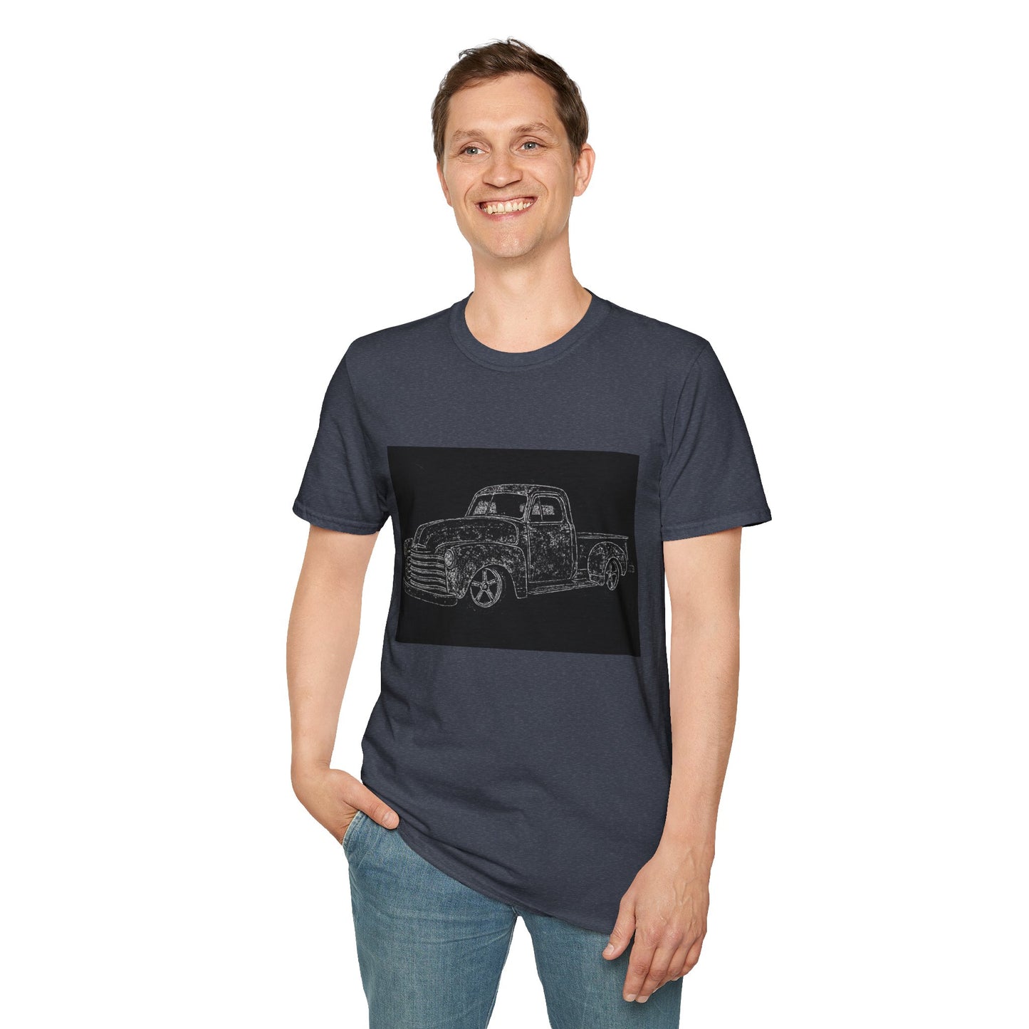Vintage Pickup Sketch T-Shirt