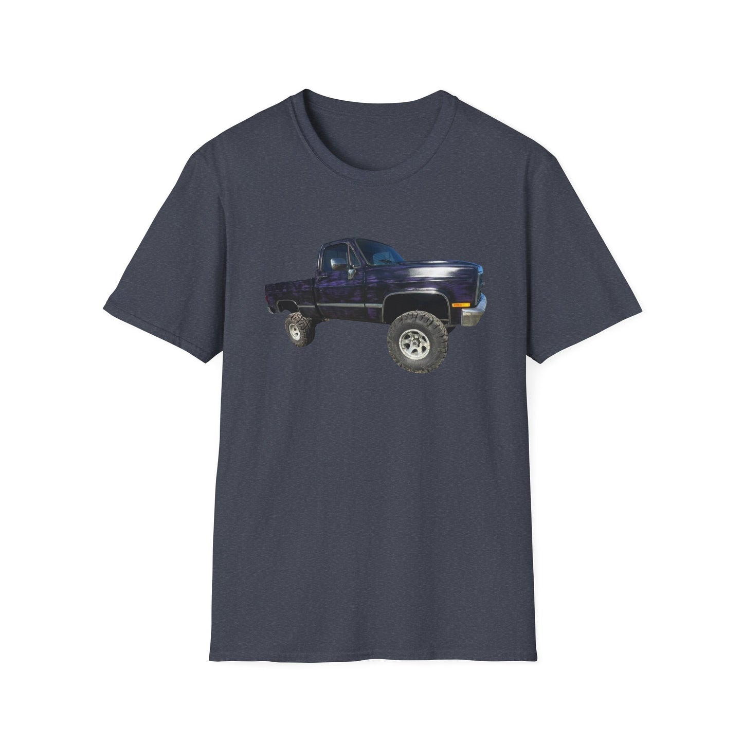 Vintage Lifted Black/Purple Truck T-Shirt