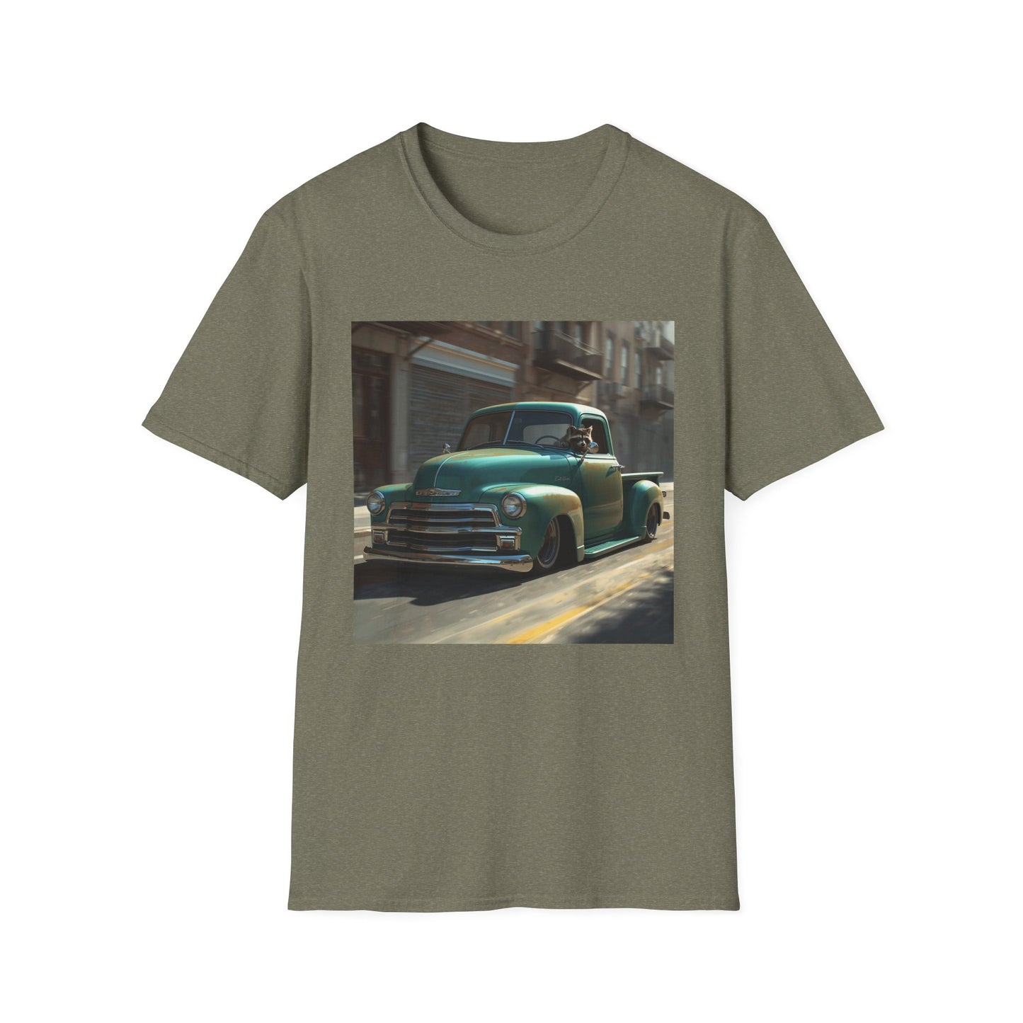 Raccoon Driving Truck T-Shirt