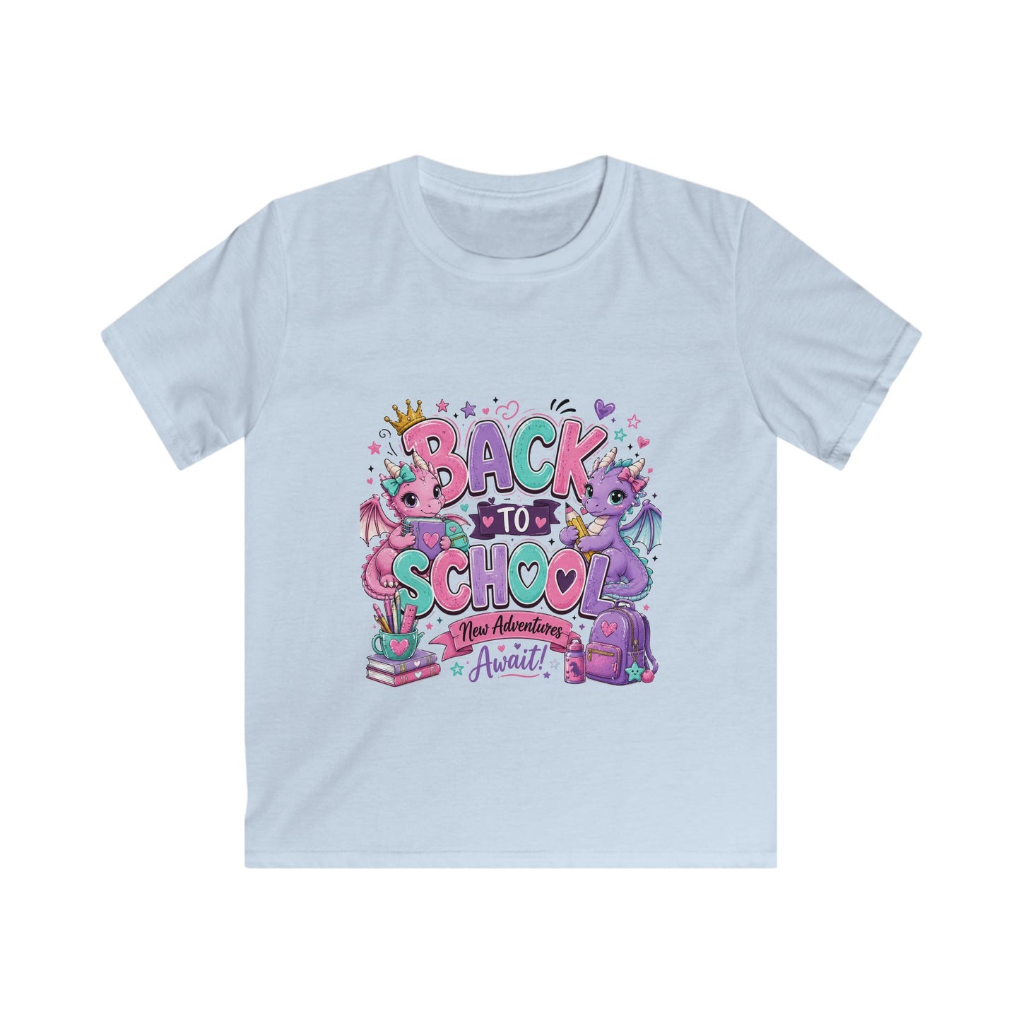 Kids Back to School T-Shirt – Colorful Cute Classroom Adventure Tee