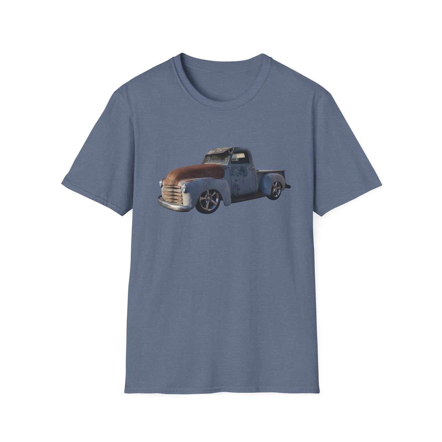 Vintage Lowered Grey Pickup Truck T-Shirt