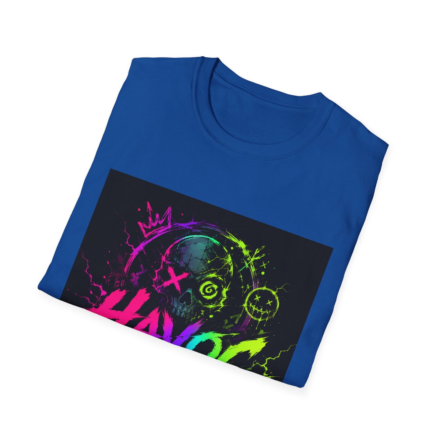 Havoc Haven Neon Skull T-Shirt