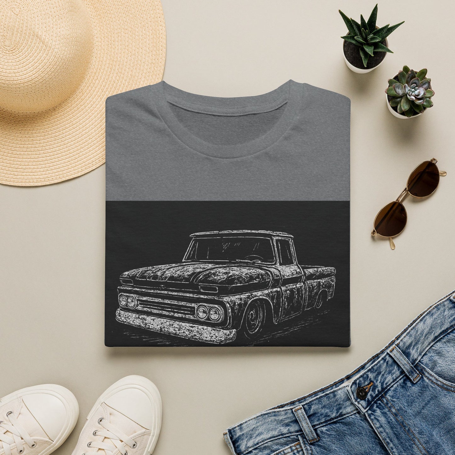 Classic Truck Illistration Tee