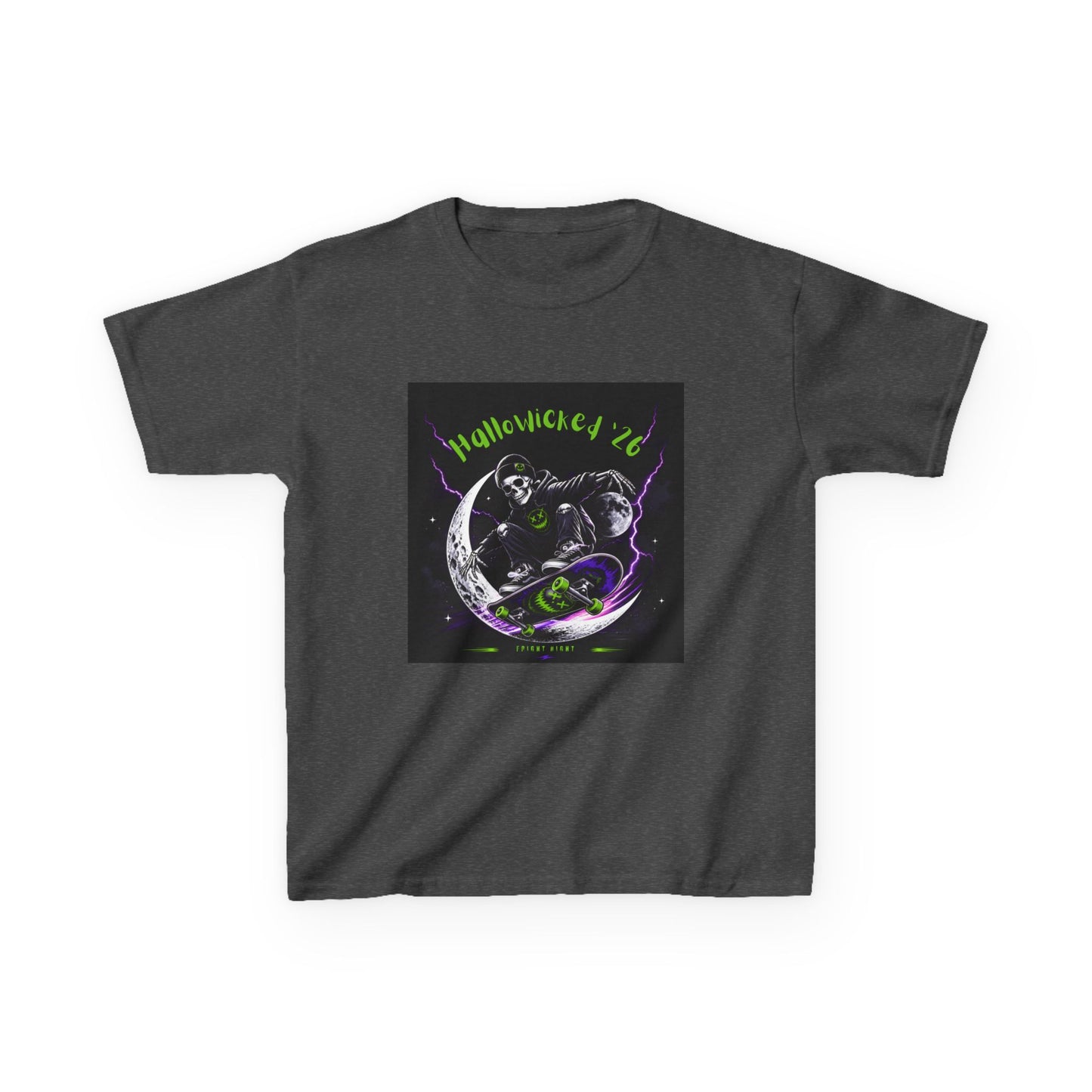 Kids Halloween Tee — 'Hallowicked'