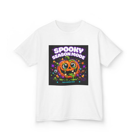 Kids Tee — "Spooky Season Mode" Halloween