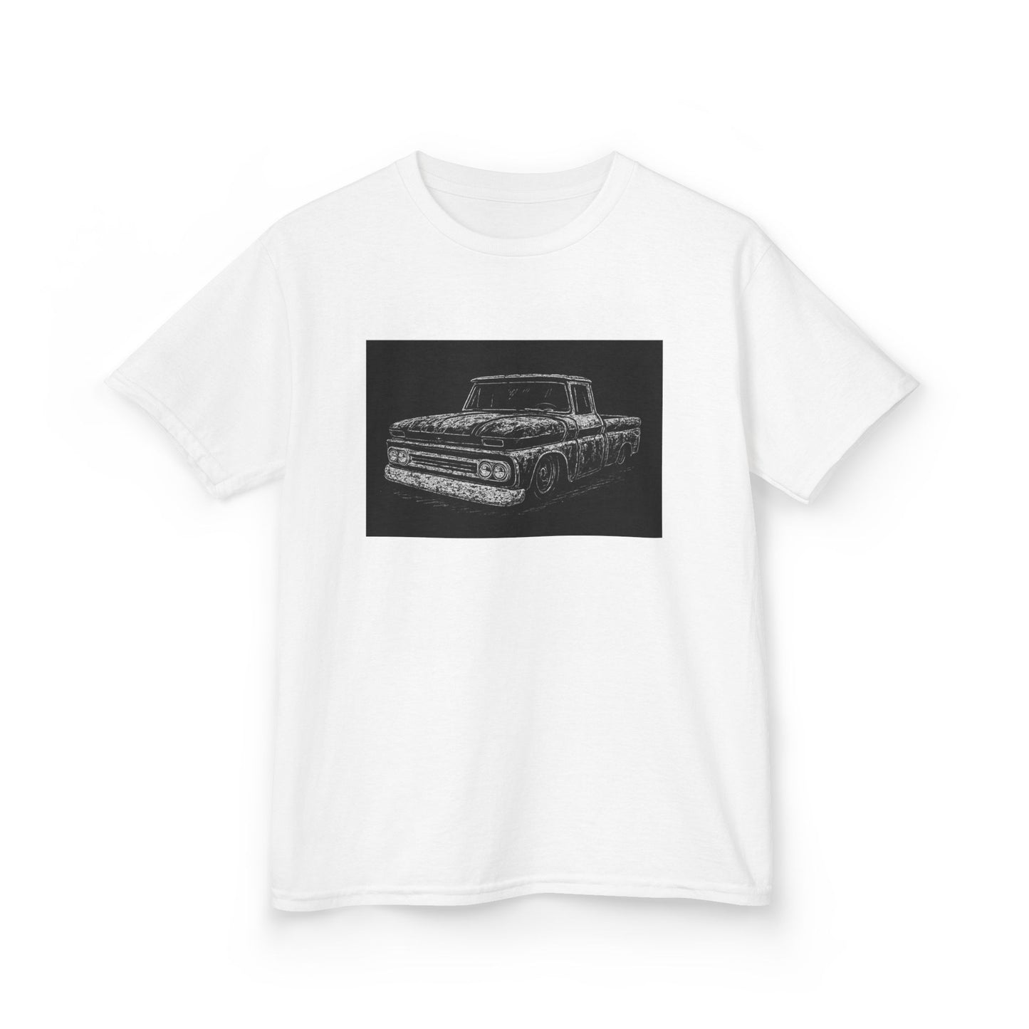 Vintage Pickup Truck Kids Sketch