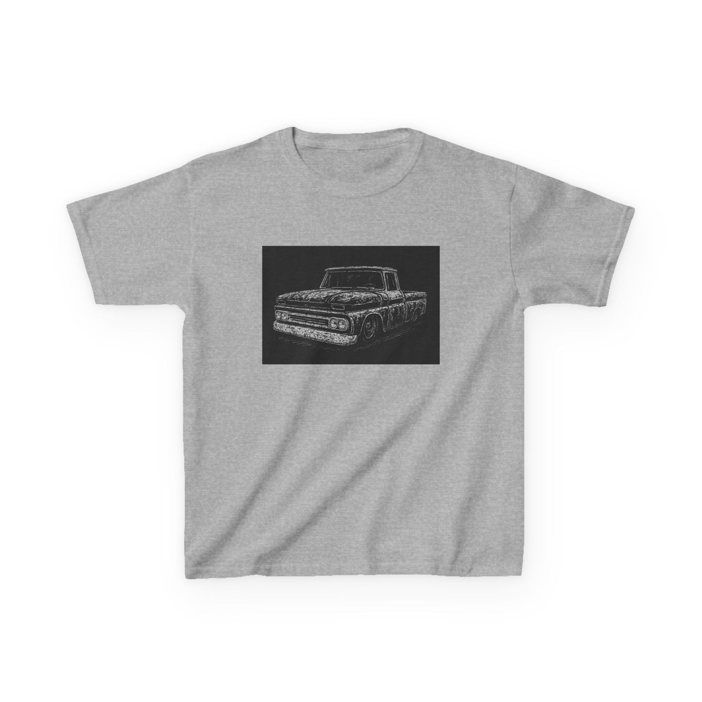 Vintage Pickup Truck Kids Sketch