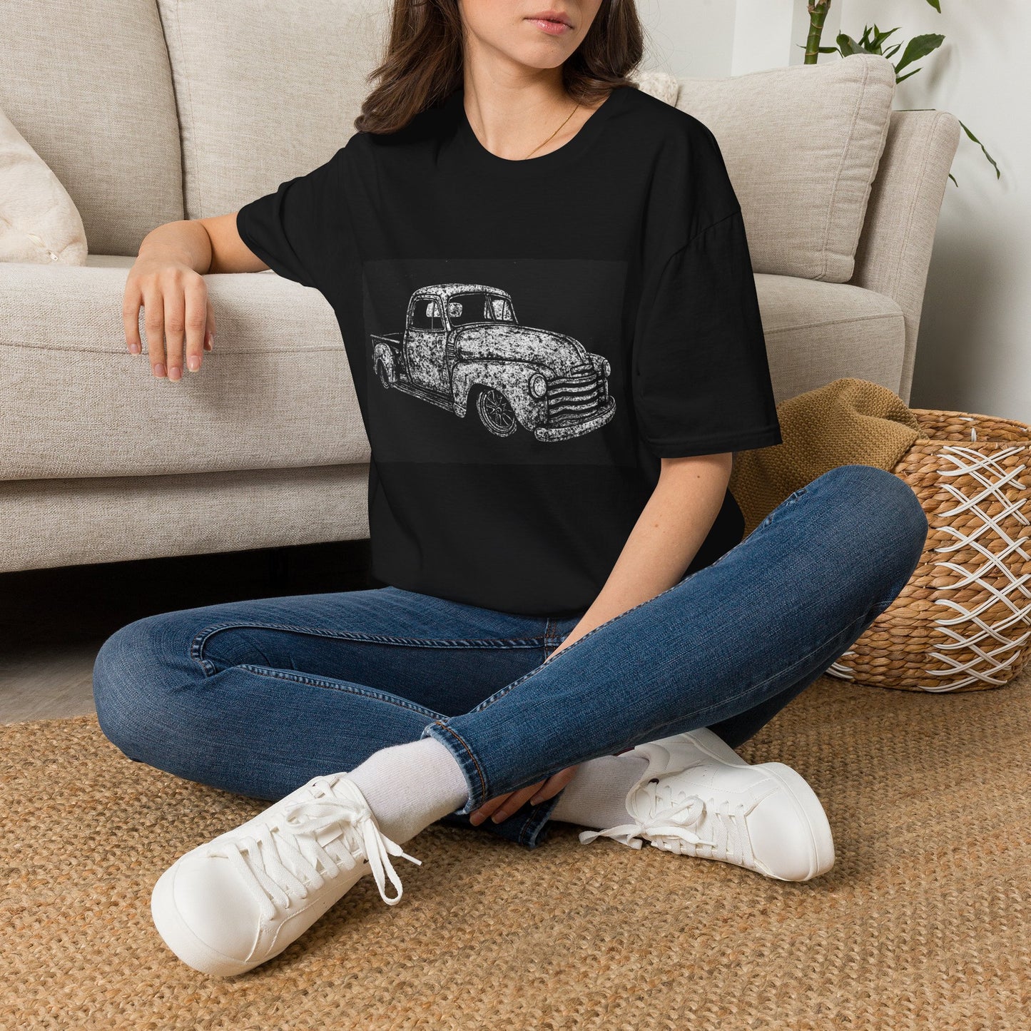 Retro Truck Illustration Tshirt