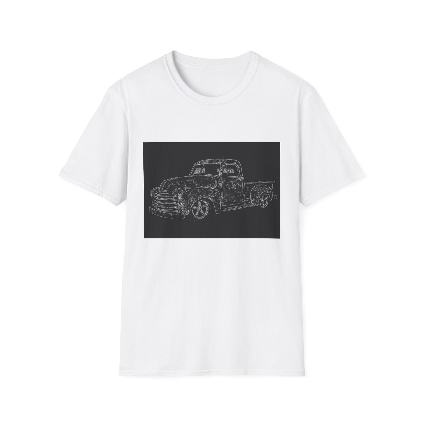 Vintage Pickup Sketch T-Shirt
