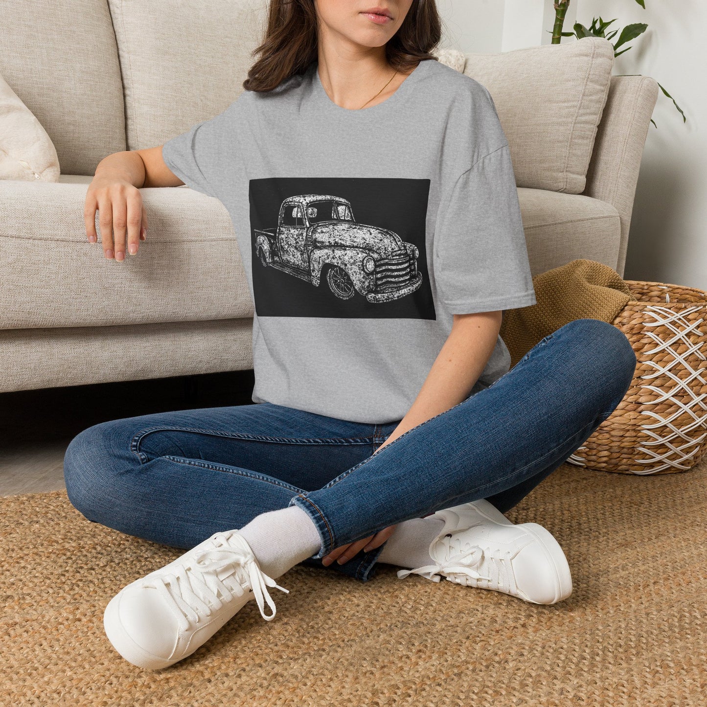 Retro Truck Illustration Tshirt