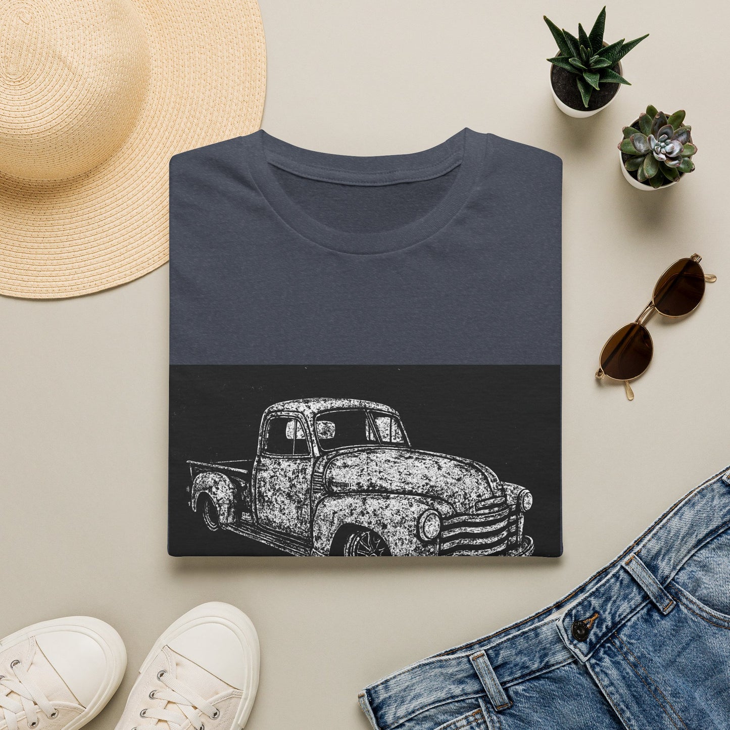 Retro Truck Illustration Tshirt
