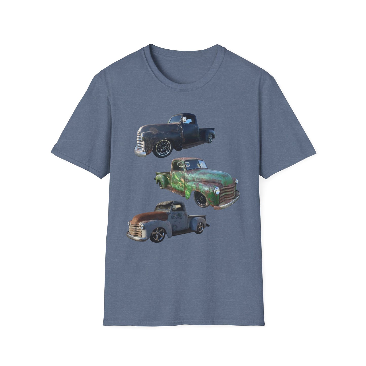 Vintage Lowered Pickup Truck trio T-Shirt