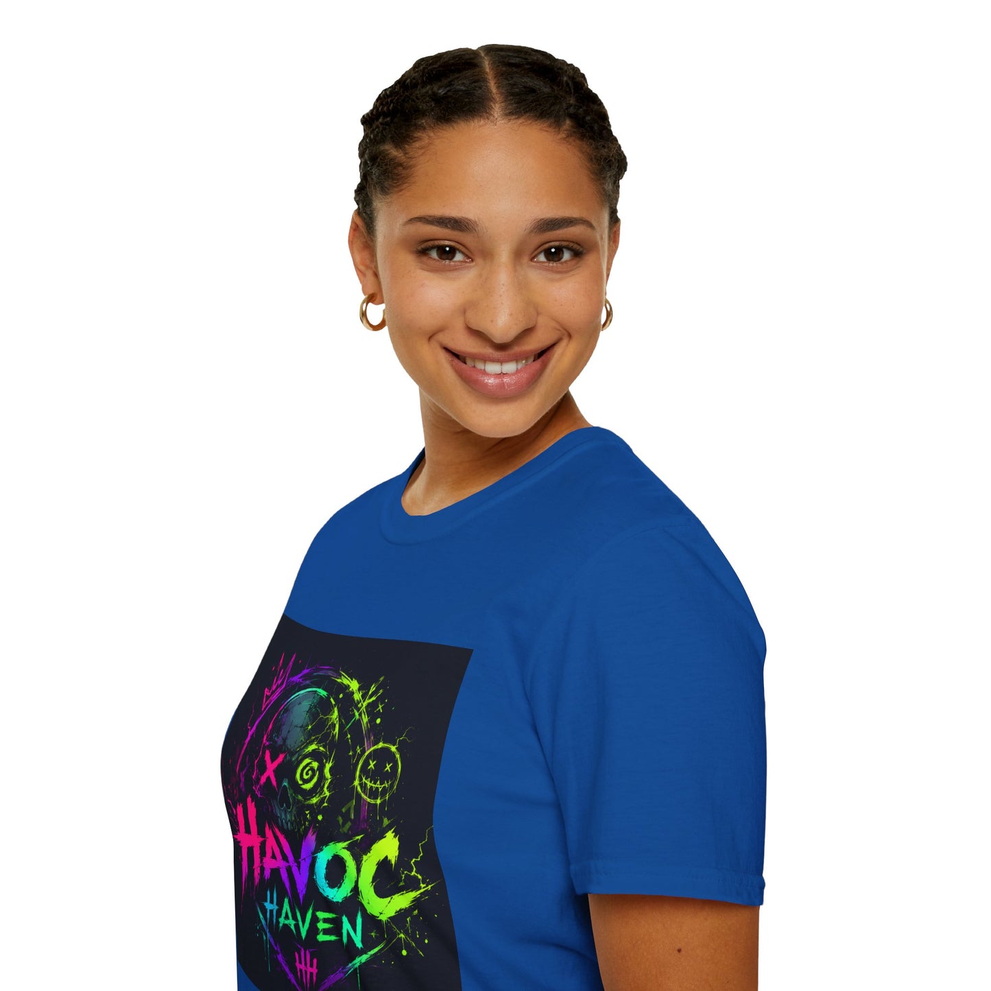 Havoc Haven Neon Skull T-Shirt