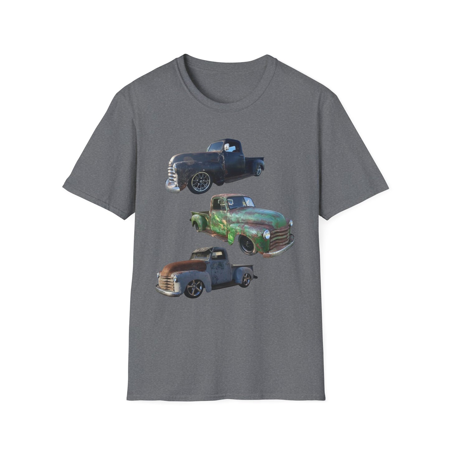 Vintage Lowered Pickup Truck trio T-Shirt