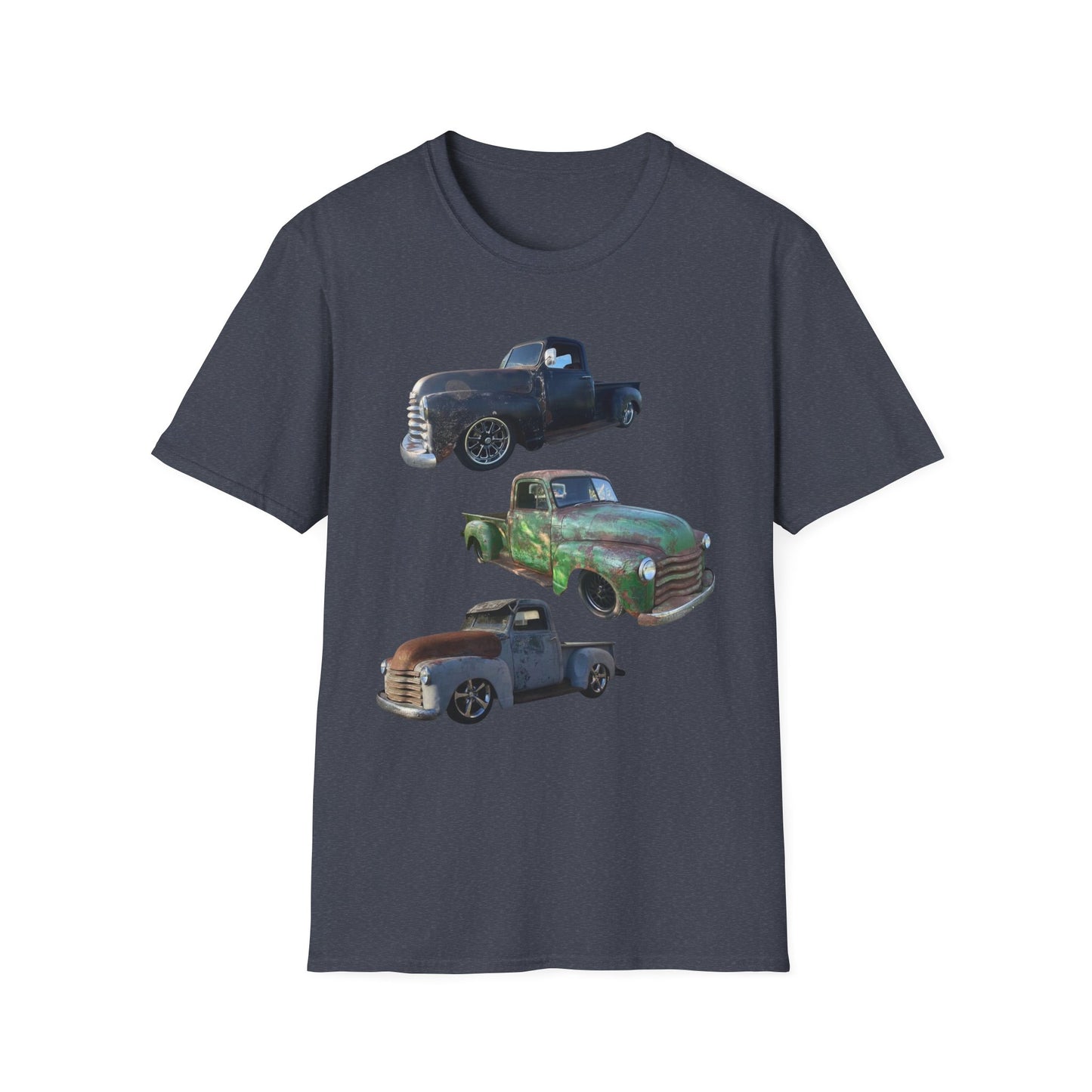 Vintage Lowered Pickup Truck trio T-Shirt