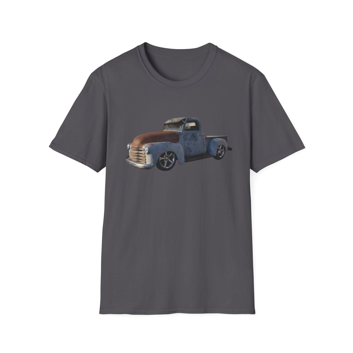 Vintage Lowered Grey Pickup Truck T-Shirt