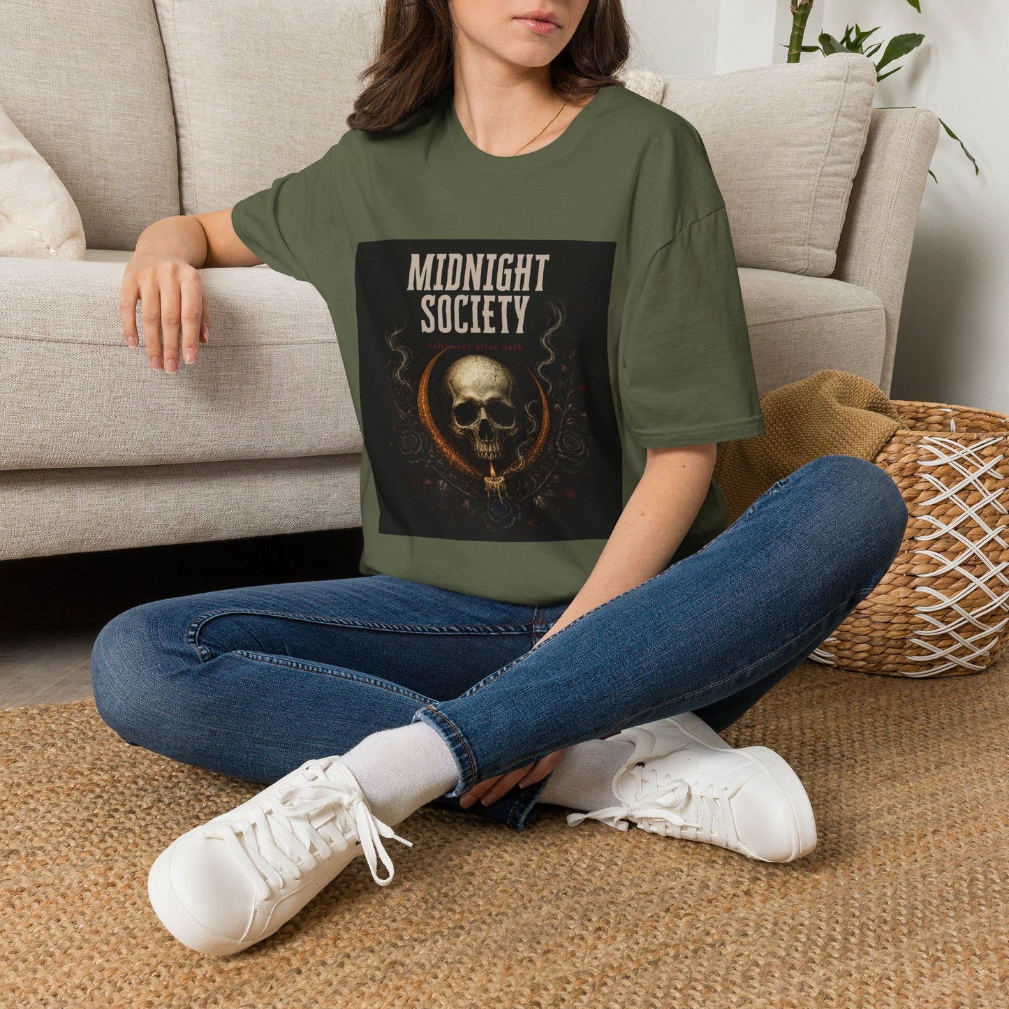 Midnight Society Skull Tee - Halloween