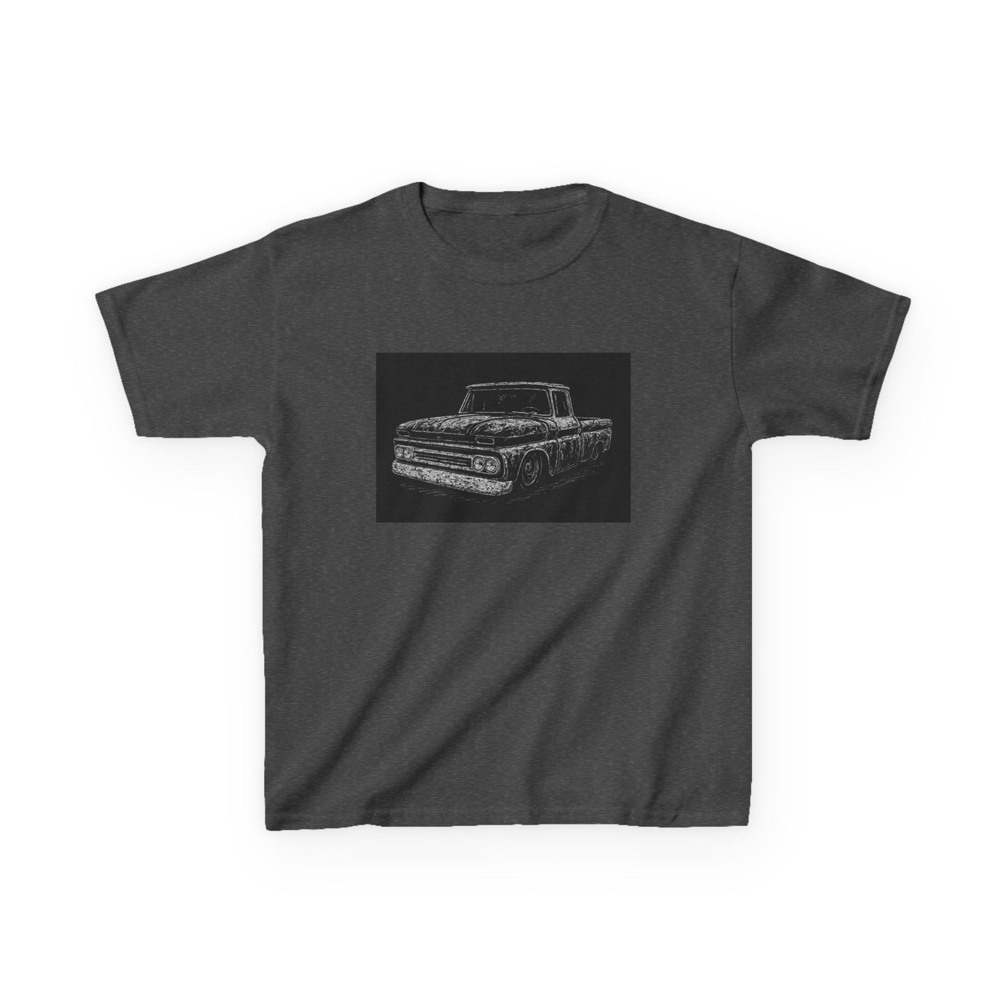 Vintage Pickup Truck Kids Sketch