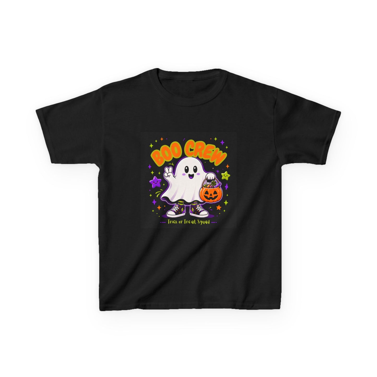 Kids Halloween Tee — "Boo Crew"