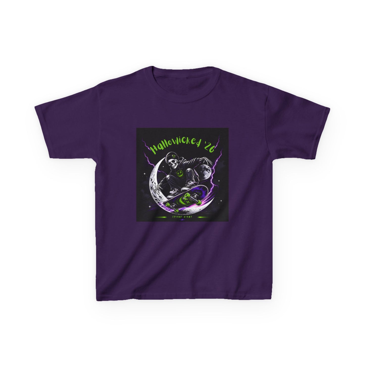 Kids Halloween Tee — 'Hallowicked'