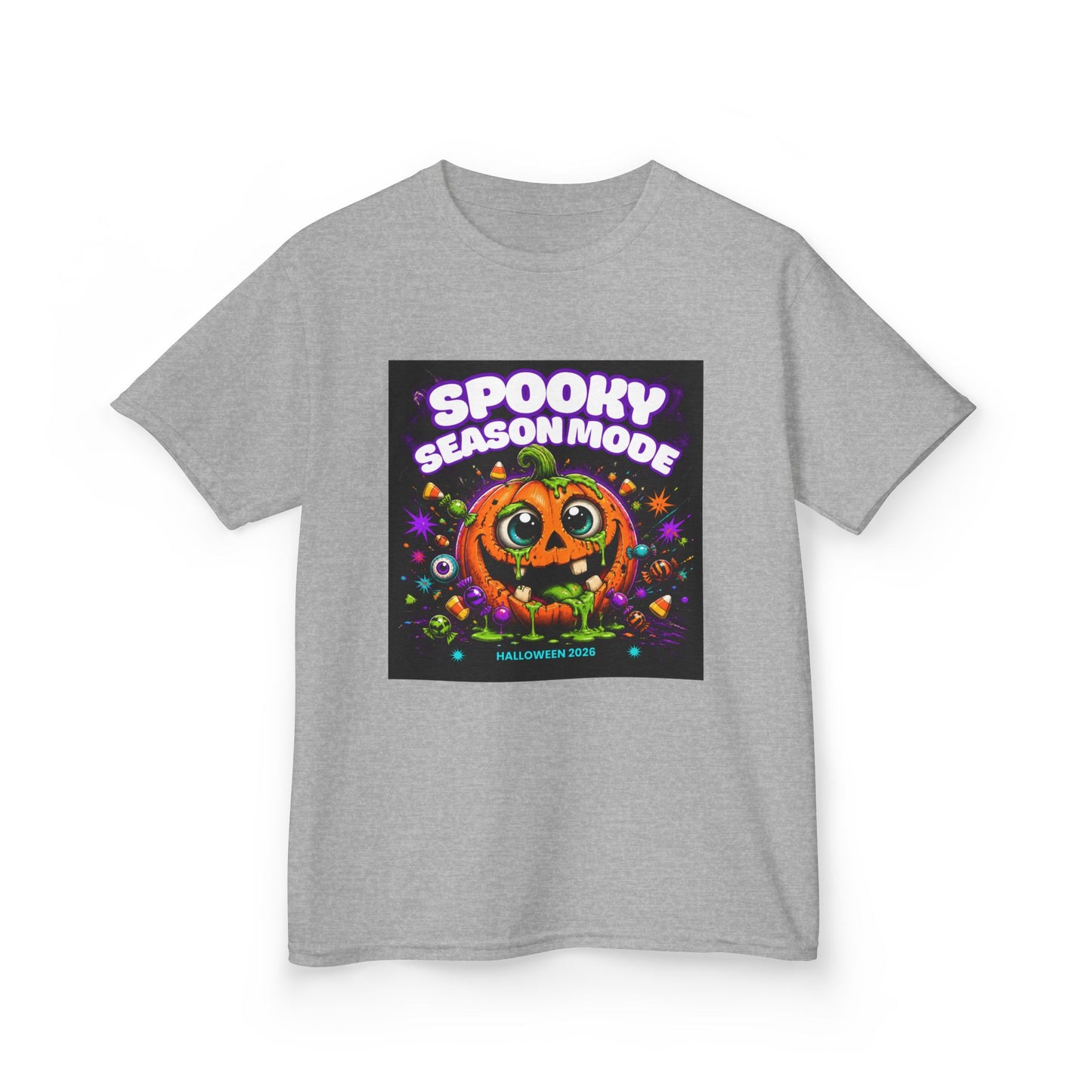 Kids Tee — "Spooky Season Mode" Halloween