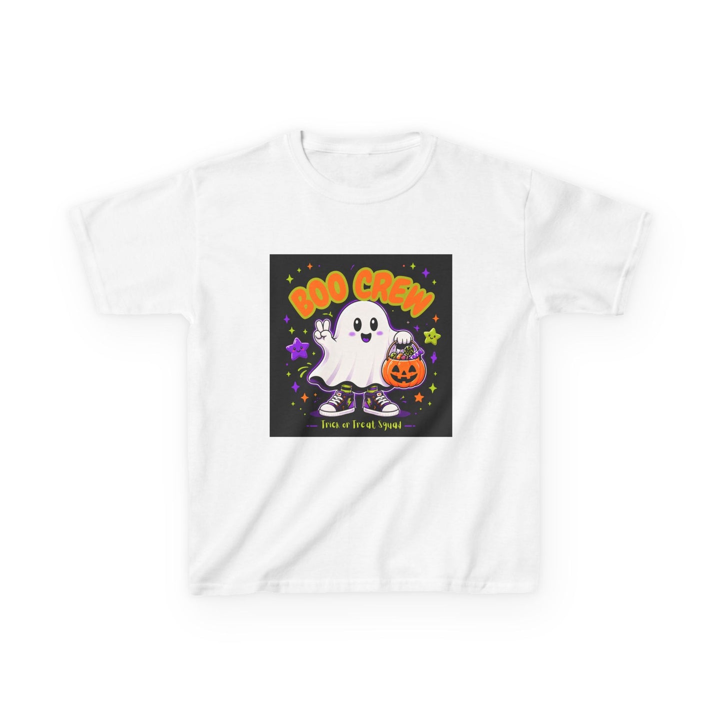 Kids Halloween Tee — "Boo Crew"