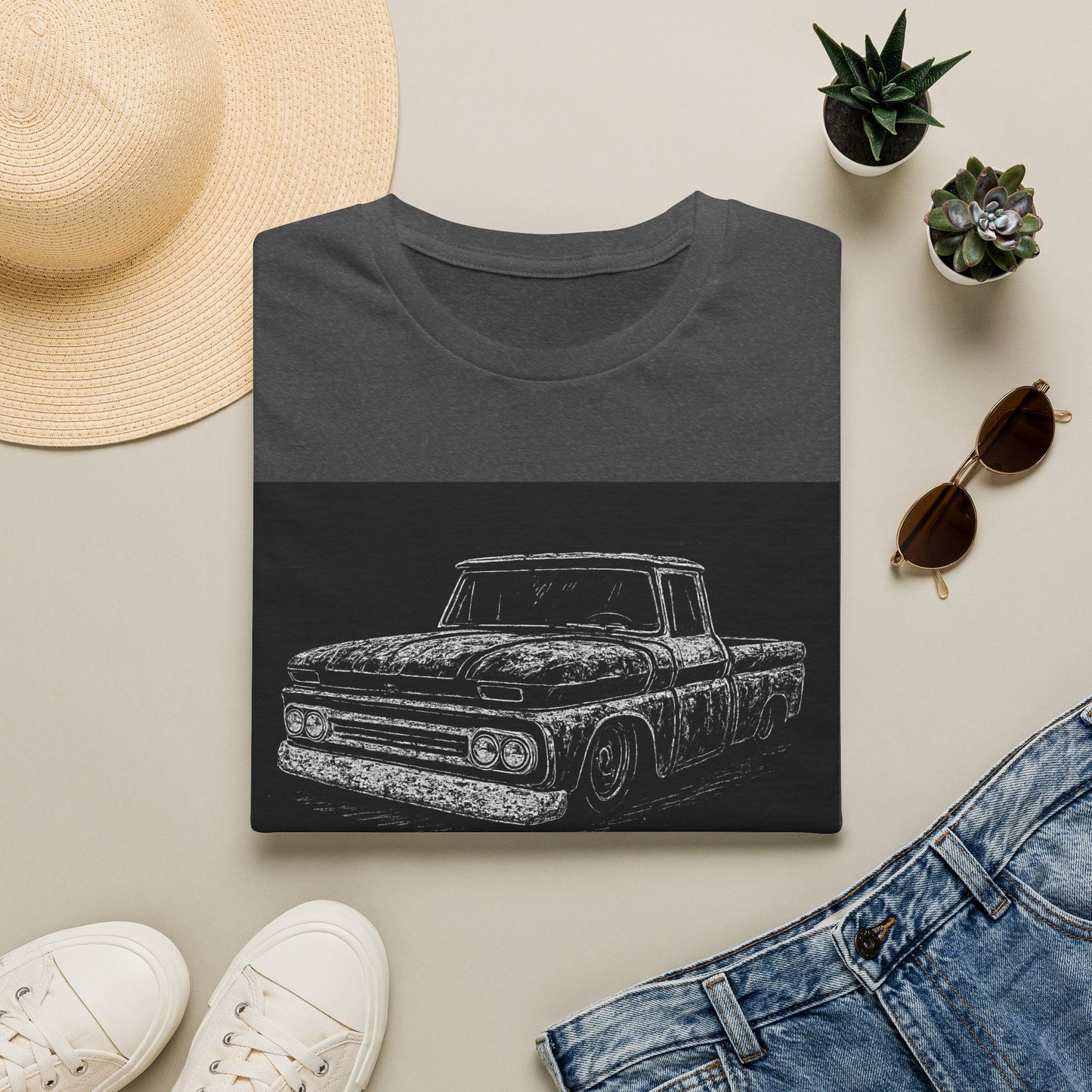 Classic Truck Illistration Tee