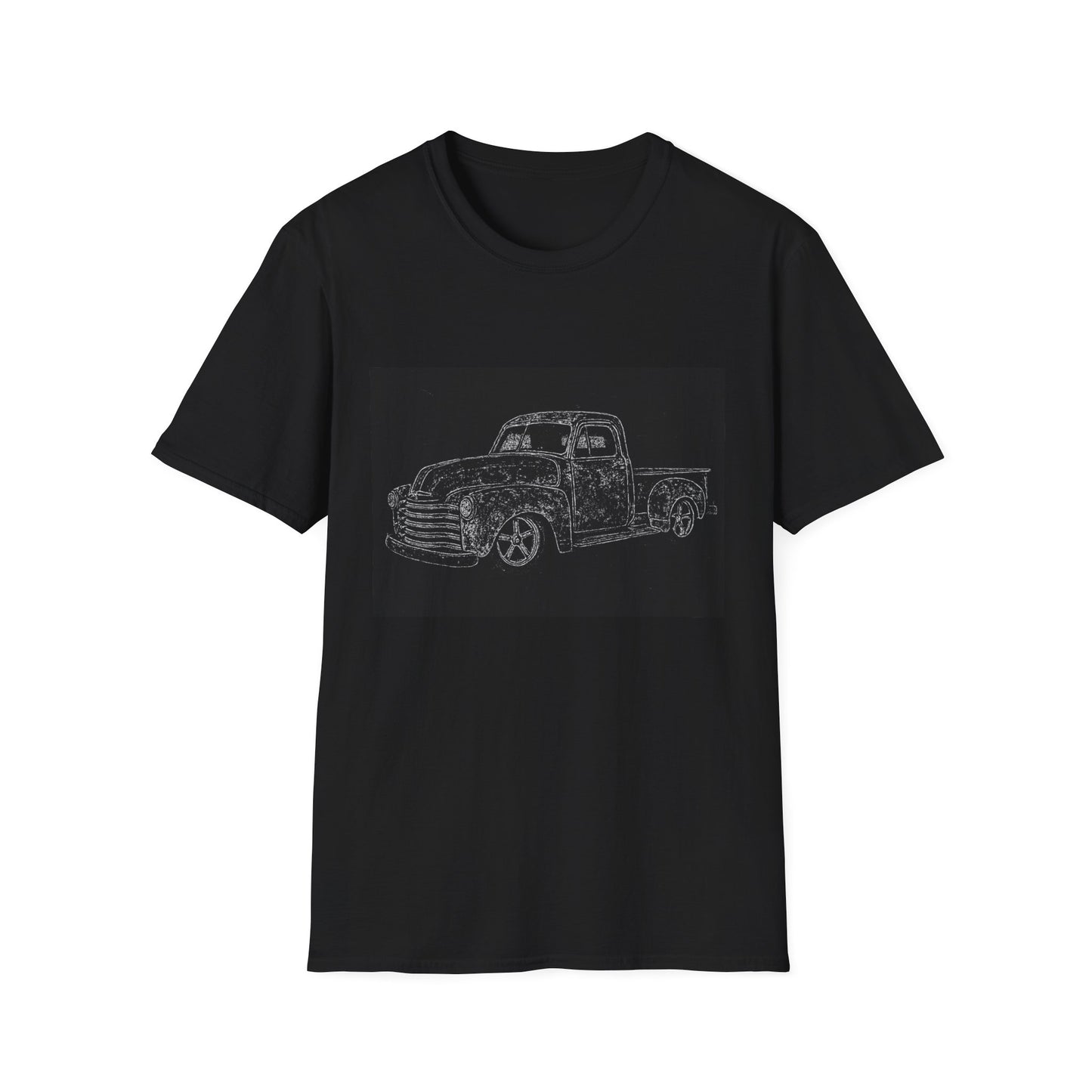 Vintage Pickup Sketch T-Shirt