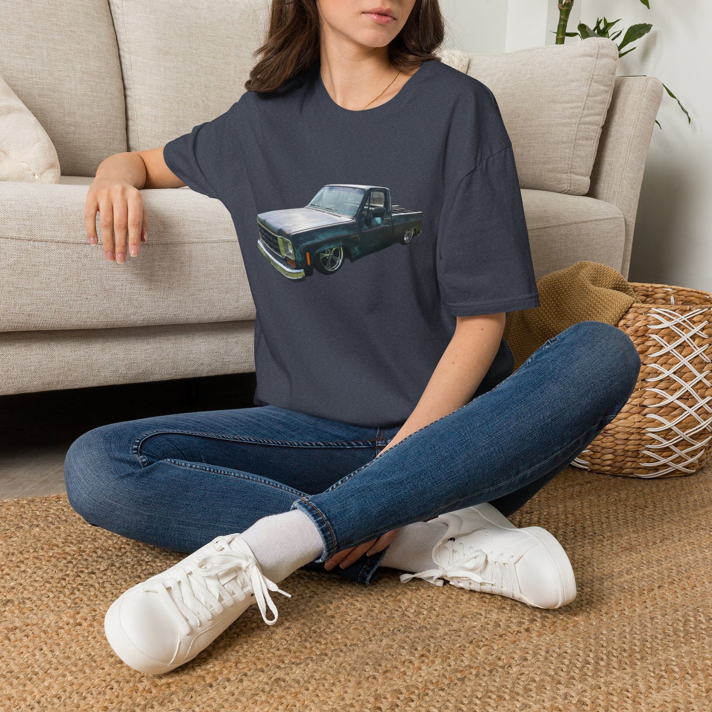 Classic Lowrider Pickup Truck T‑Shirt