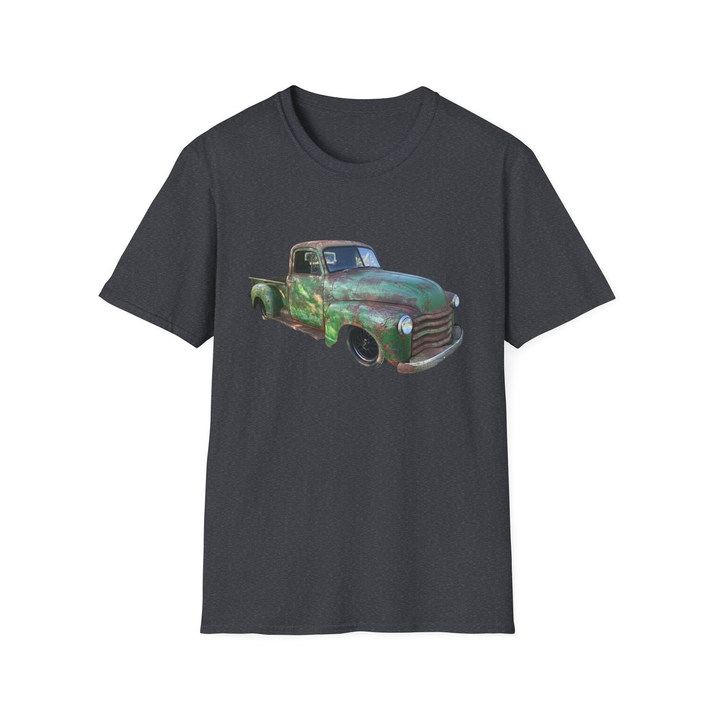 Green Lowered Vintage Pickup Truck T-Shirt
