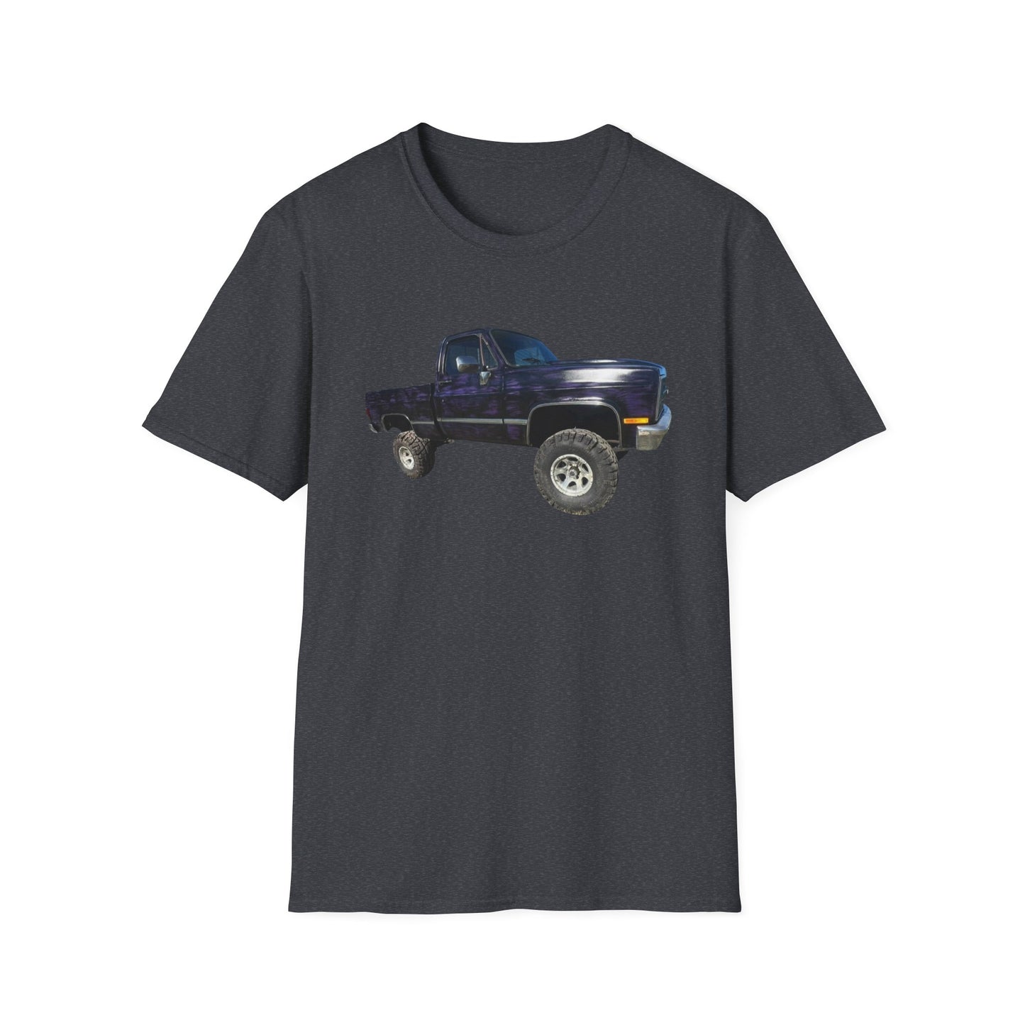 Vintage Lifted Black/Purple Truck T-Shirt