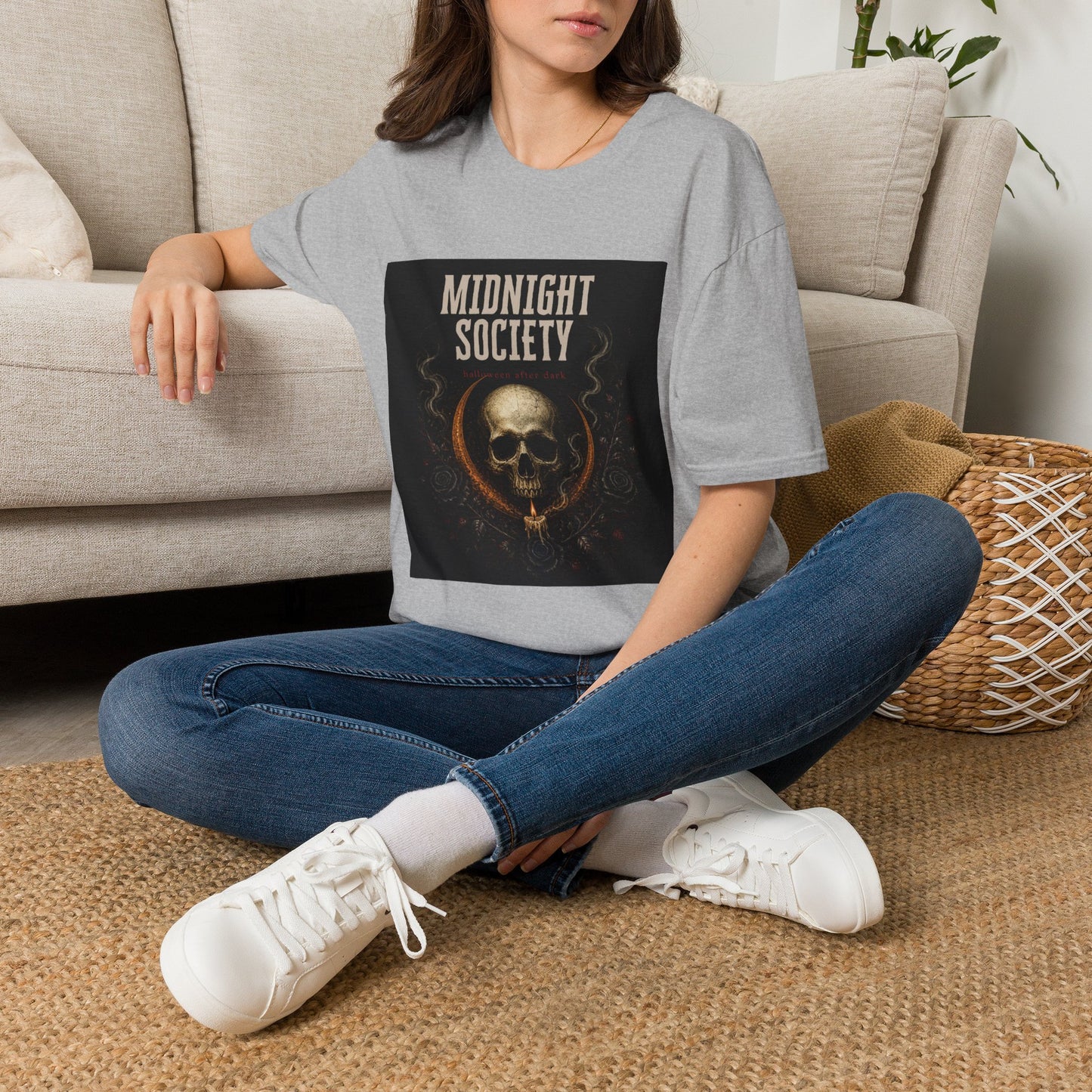Midnight Society Skull Tee - Halloween
