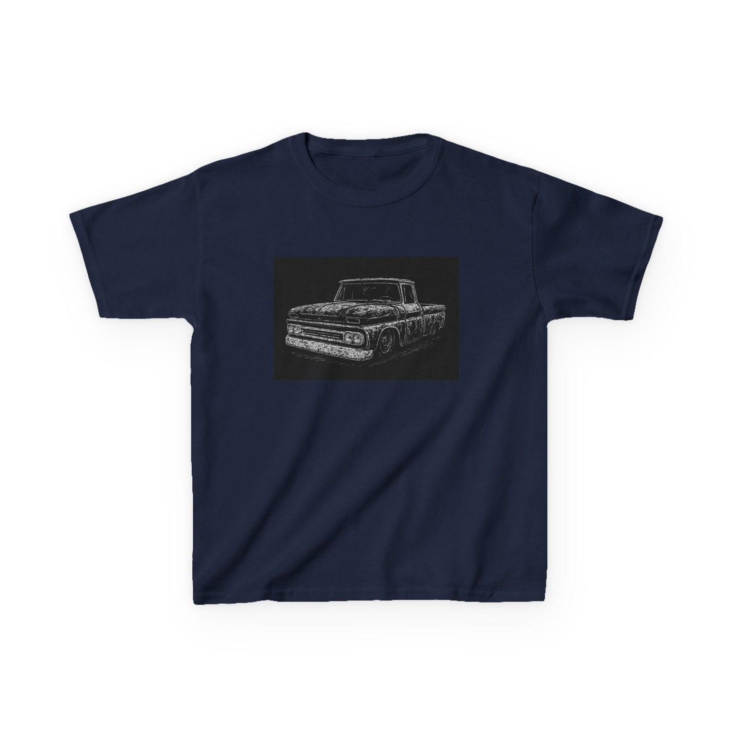 Vintage Pickup Truck Kids Sketch