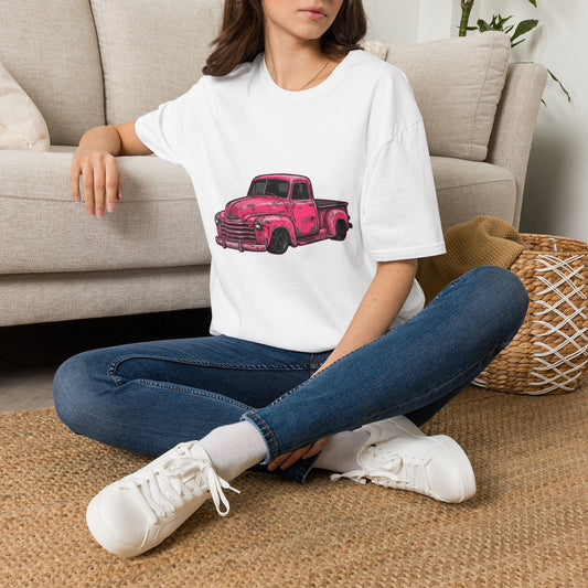 Vintage Pink Truck T-Shirt
