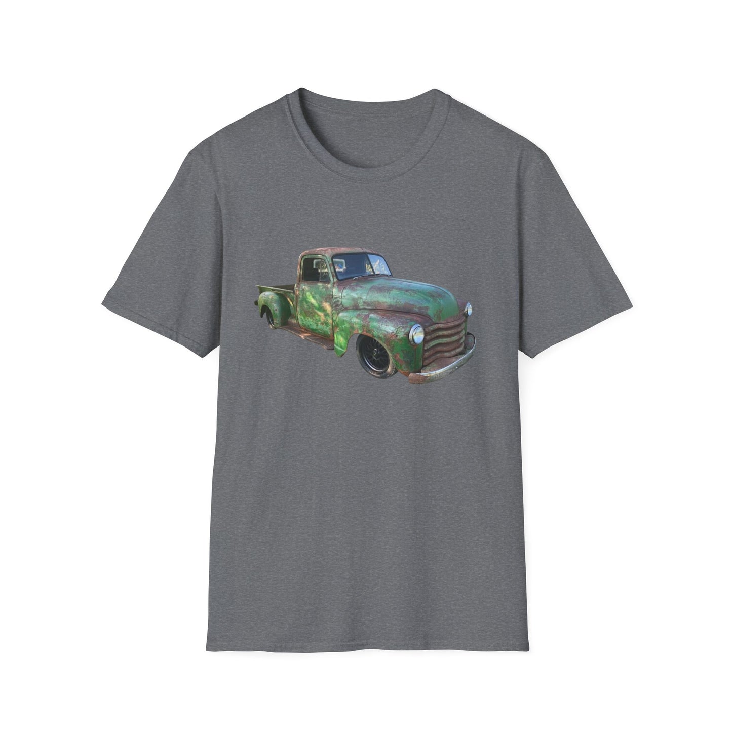Green Lowered Vintage Pickup Truck T-Shirt