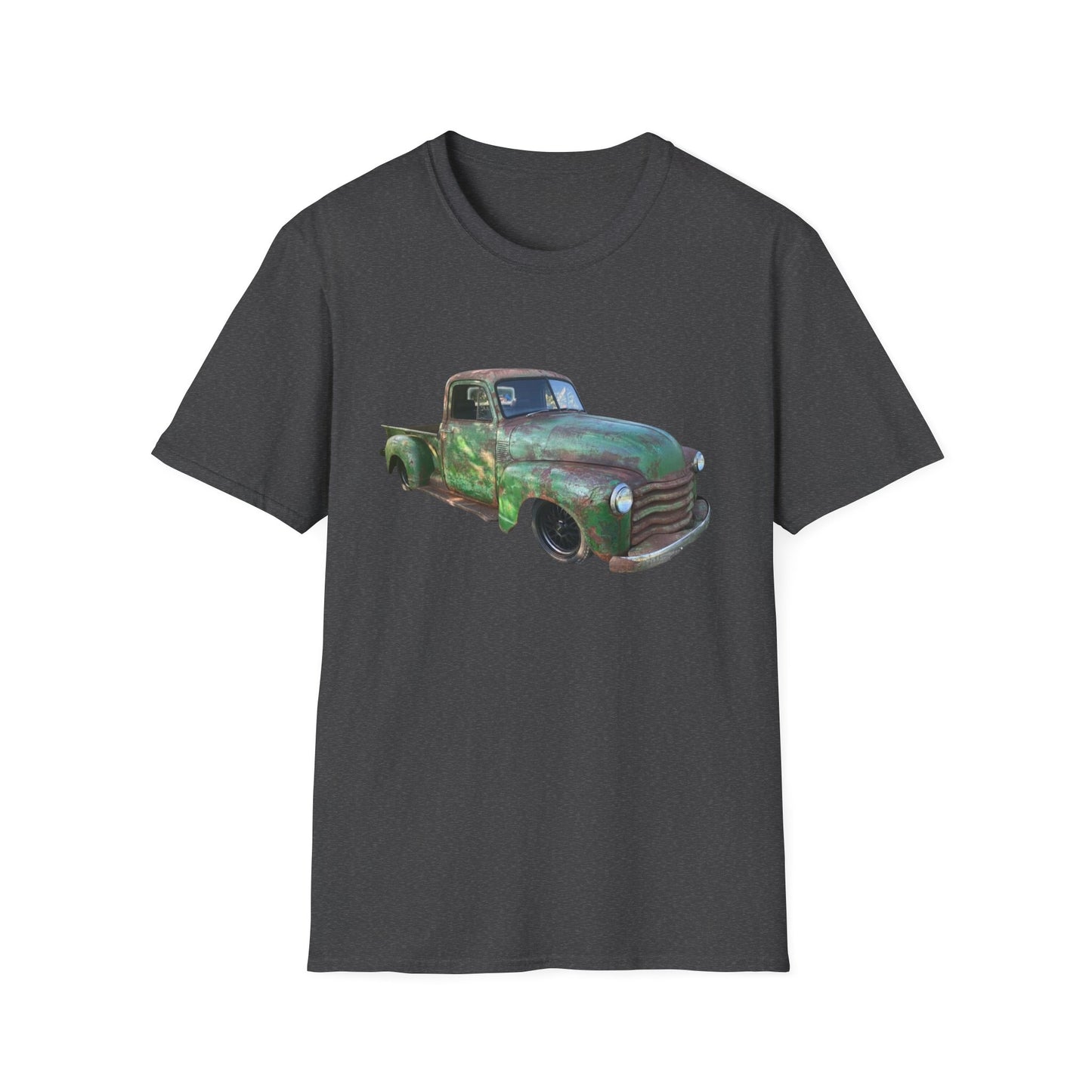Green Lowered Vintage Pickup Truck T-Shirt