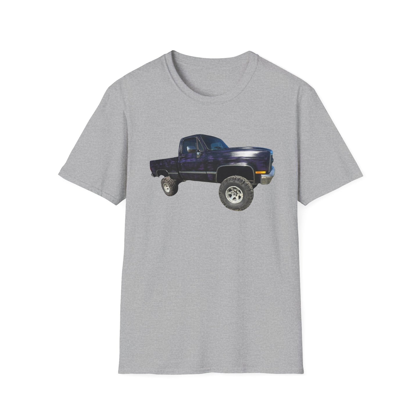 Vintage Lifted Black/Purple Truck T-Shirt