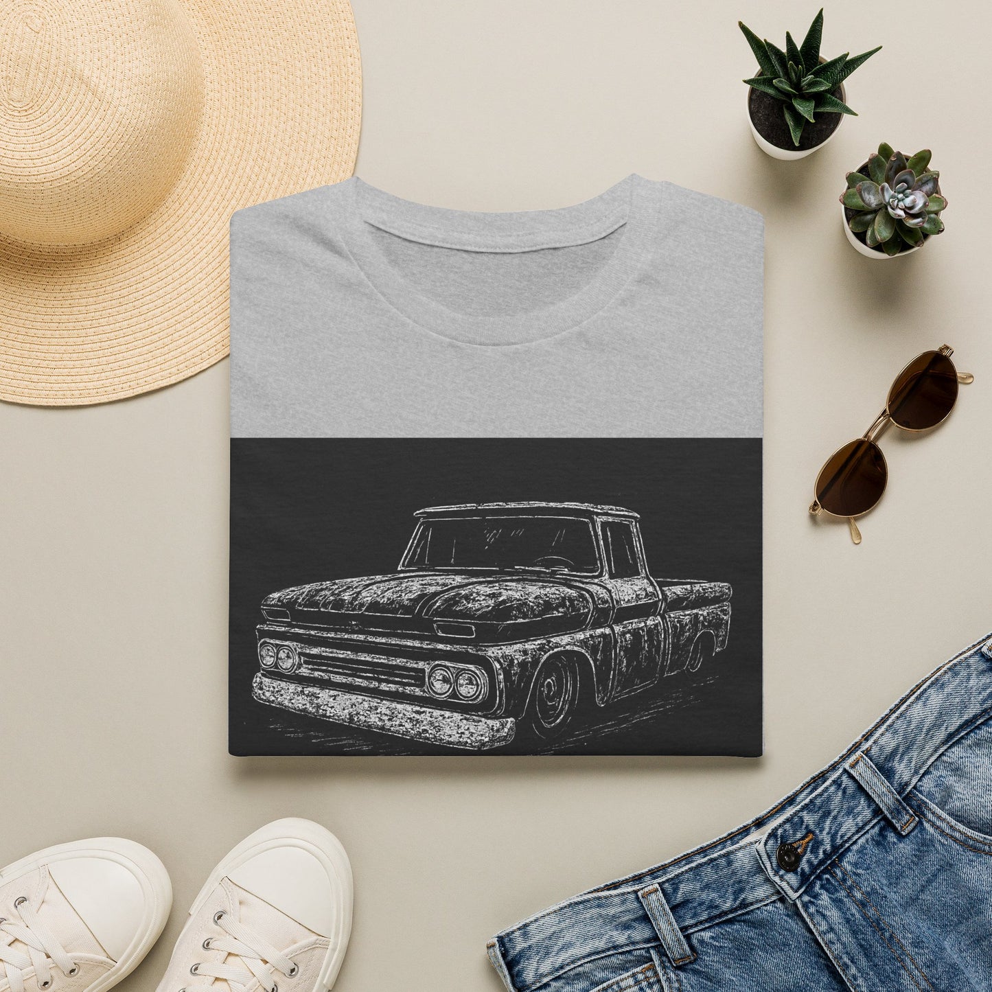 Classic Truck Illistration Tee