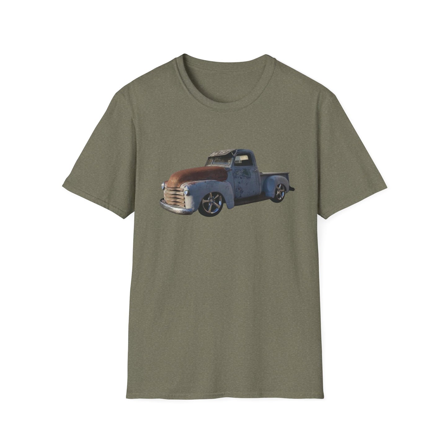 Vintage Lowered Grey Pickup Truck T-Shirt