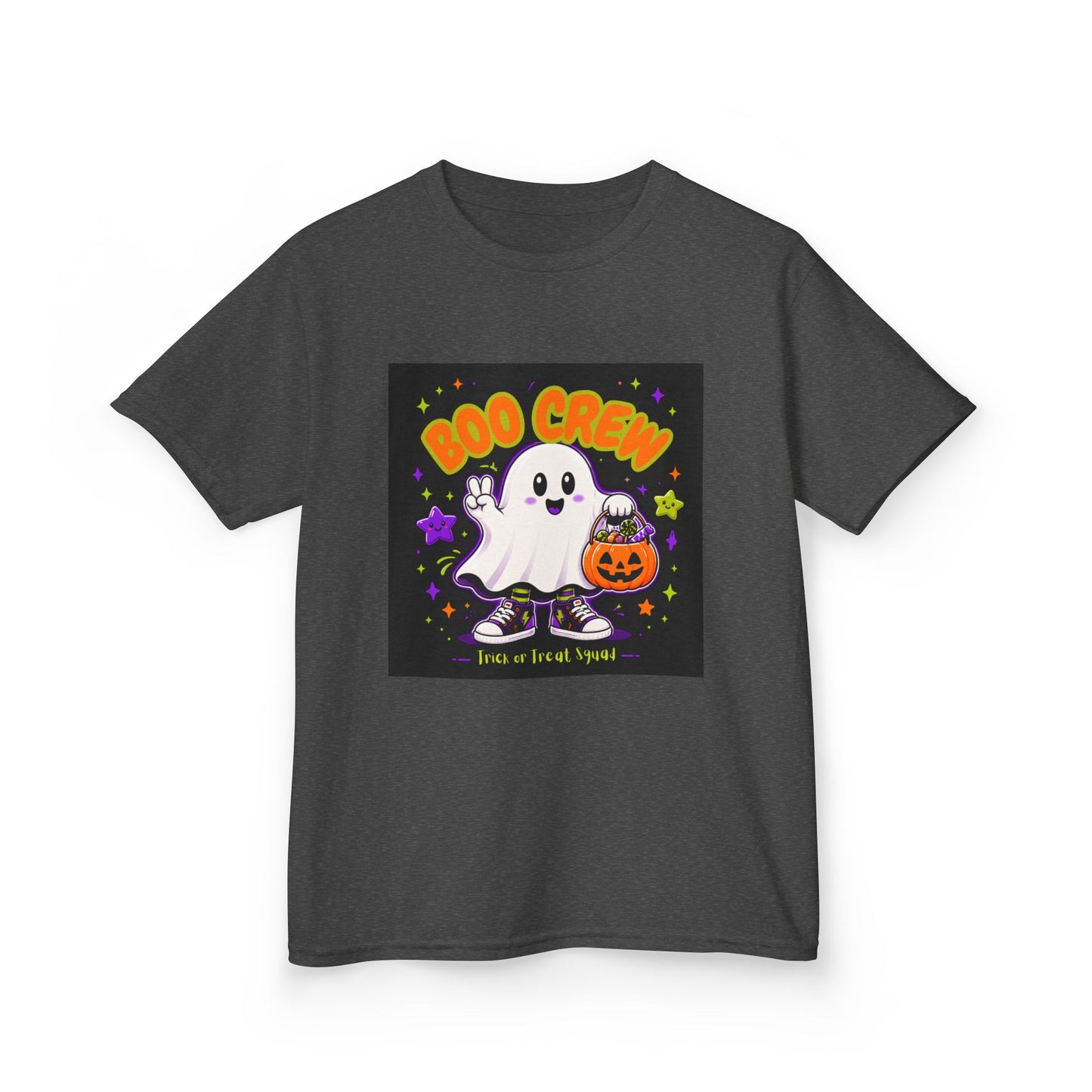 Kids Halloween Tee — "Boo Crew"