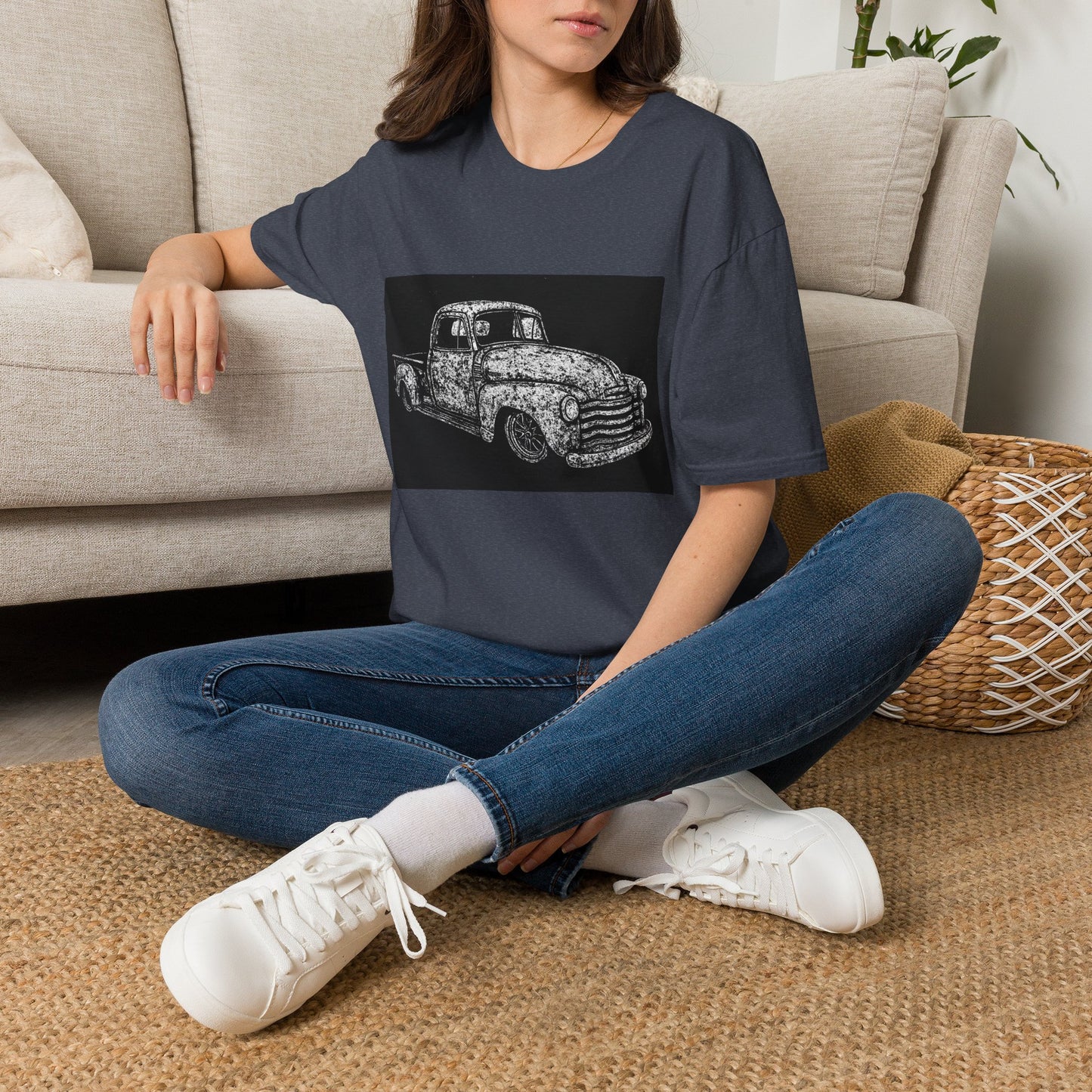 Retro Truck Illustration Tshirt