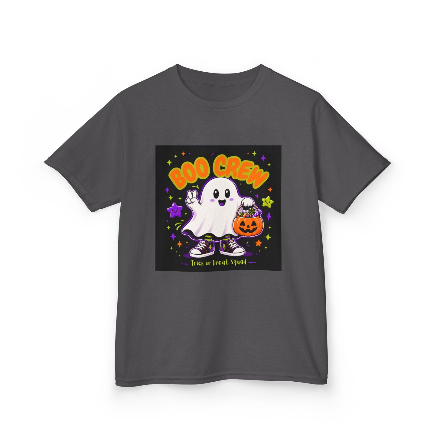Kids Halloween Tee — "Boo Crew"