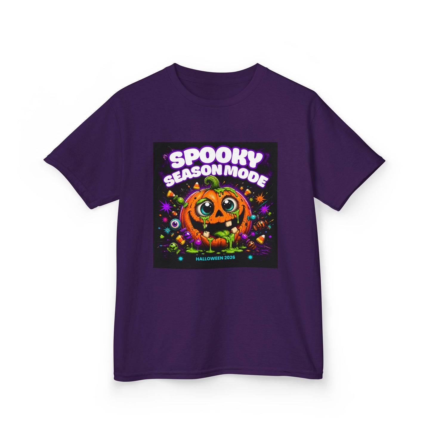 Kids Tee — "Spooky Season Mode" Halloween