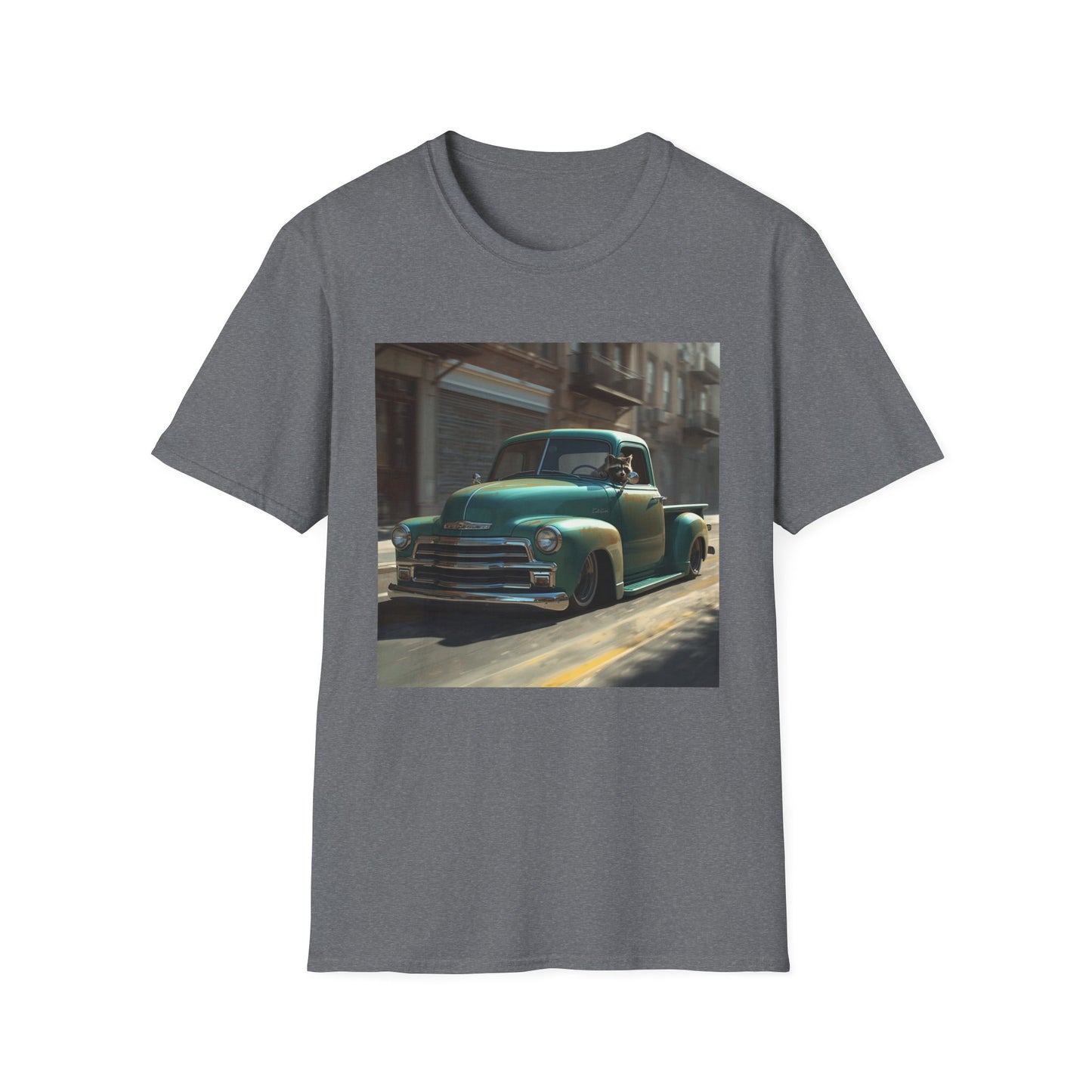 Raccoon Driving Truck T-Shirt